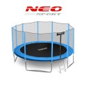 Trampolina ogrodowa 15ft/465cm z siatką zewnętrzną i drabinką