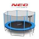 Trampolina ogrodowa 14ft/435cm z siatką zewnętrzną i drabinką