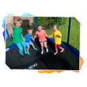 Trampolina ogrodowa 14ft/435cm z siatką zewnętrzną i drabinką