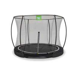 Trampolina wkopana Black Edition ø244cm Exit