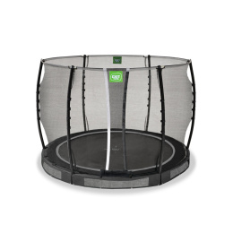 Trampolina naziemna Allure Classic ø305cm czarna Exit