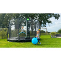 Trampolina naziemna Allure Premium ø427cm czarna Exit