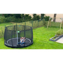 Trampolina naziemna Allure Premium ø427cm czarna Exit