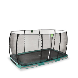 Trampolina naziemna Allure Classic 244x427cm zielona Exit