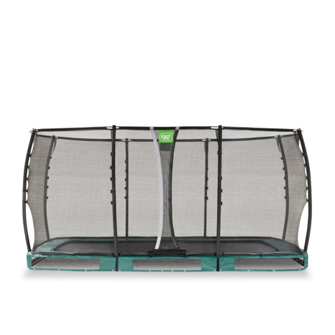 Trampolina naziemna Allure Premium 244x427cm zielona Exit